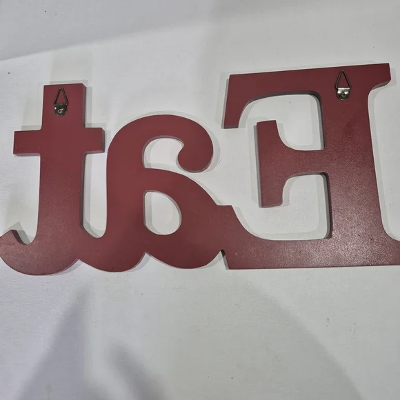 Rustic Red 'Eat' Wall Decor - Picture 3 of 4